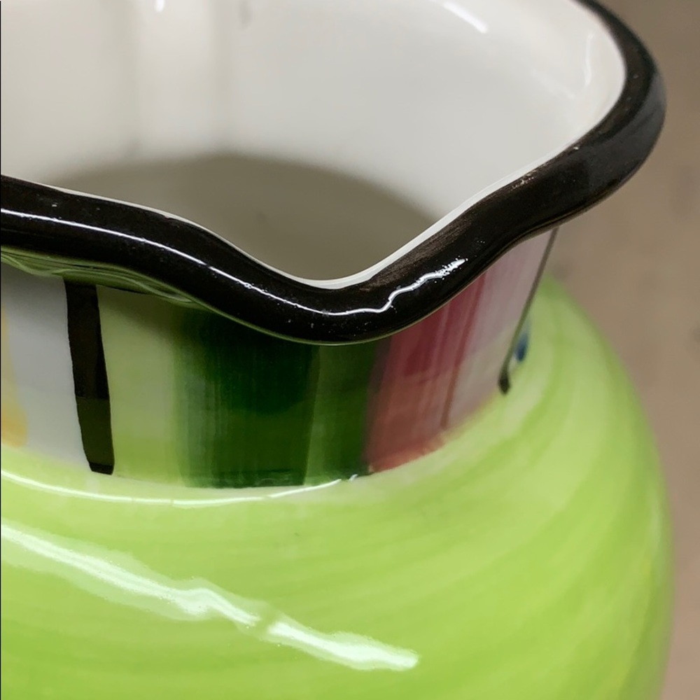 Painted Pitcher - Picture 5 of 5